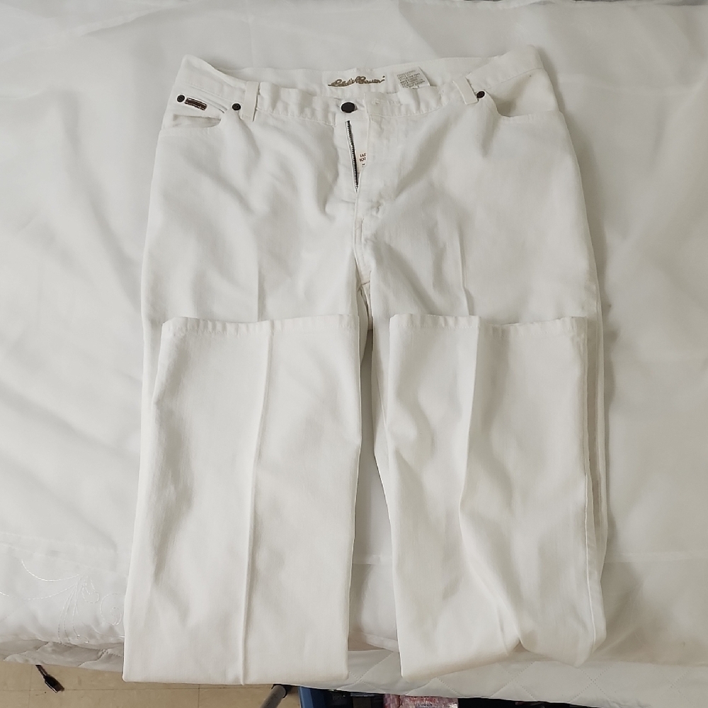 Eddie Bauer Women's White Jeans
